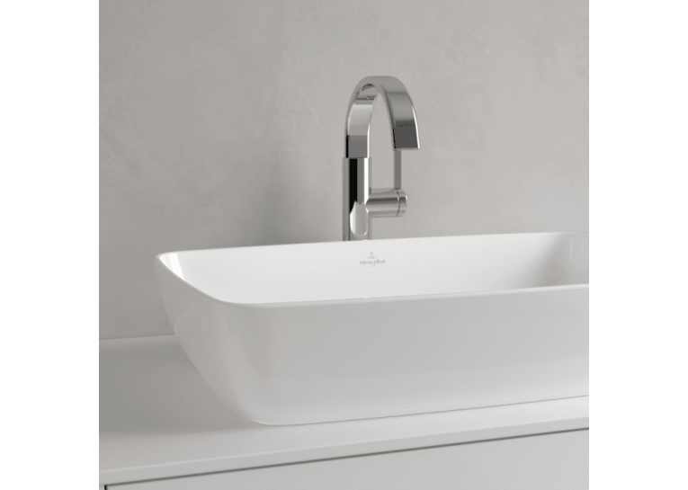 Умивальник на стільницю Villeroy & Boch Artis 58х38 см Titan Ceram (41725801) (Сантехнічний недолив)