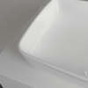 Умивальник на стільницю Villeroy & Boch Artis 58х38 см Titan Ceram (41725801) (Сантехнічний недолив)
