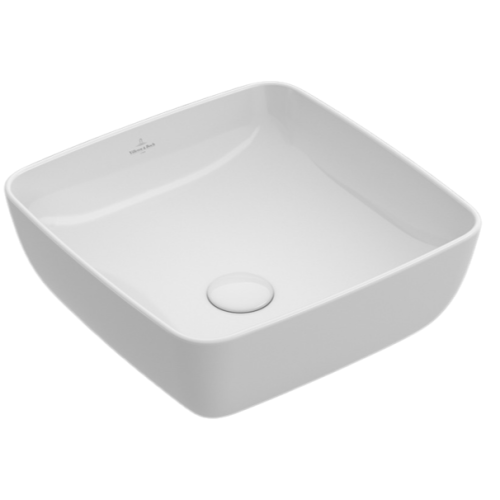 Умивальник на стільницю квадратний Villeroy & Boch Artis 41х41 см 41784101