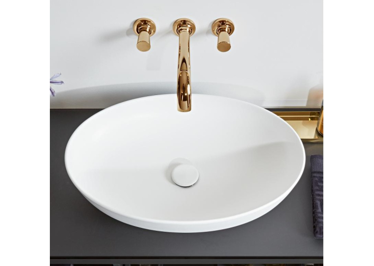 Умивальник на стільницю овальний Villeroy & Boch Artis 61х41 см 41986101