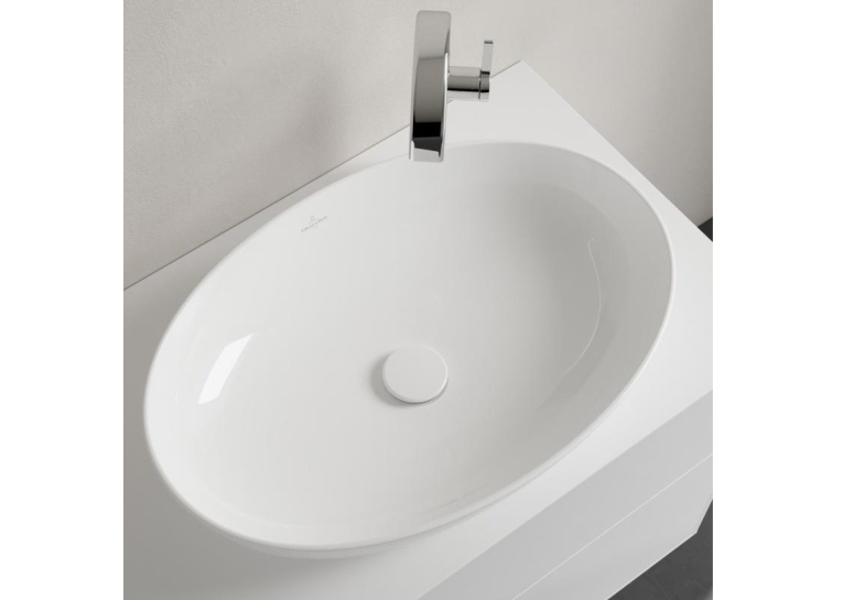 Умивальник на стільницю овальний Villeroy & Boch Artis 61х41 см 41986101
