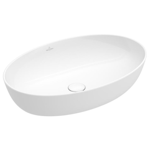 Умивальник на стільницю овальний Villeroy & Boch Artis 61х41 см 41986101