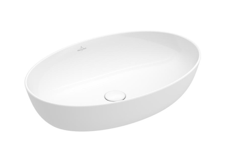 Умивальник на стільницю овальний Villeroy & Boch Artis 61х41 см 41986101
