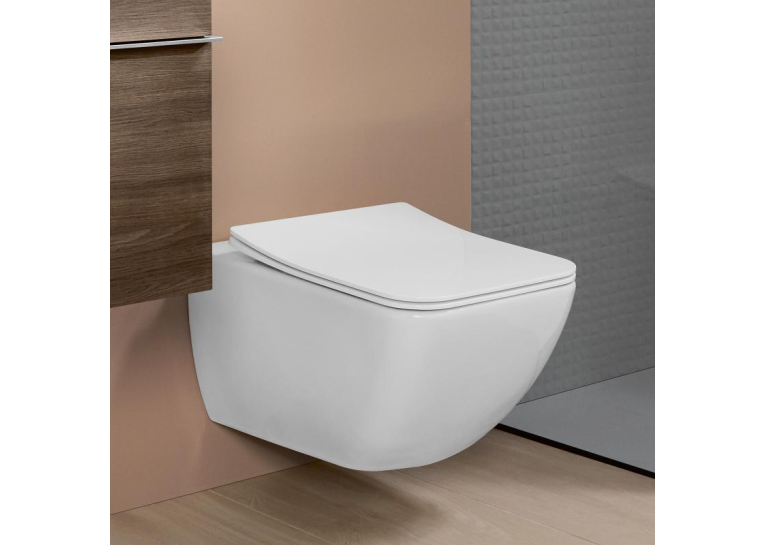 Унитаз подвесной VILLEROY&BOCH Verity Line с сиденьем SoftClosing белый альпин 4615RL01