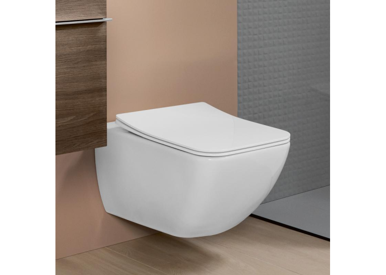 Унитаз подвесной VILLEROY&BOCH Verity Line с сиденьем SoftClosing белый альпин 4615RL01