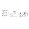  Унітаз підвісний VILLEROY&BOCH Architecture New з сидінням Slow closing 4694HR01