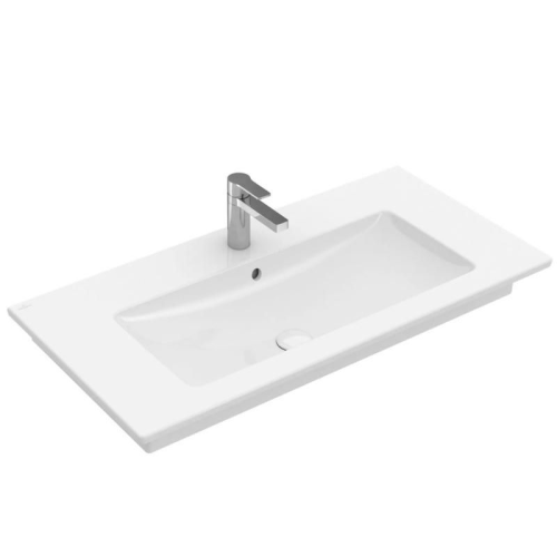 Умывальник мебельный VILLEROY & BOCH VERITY LINE 100х50см, прямоугольный, белый альпин (4A12AL01)