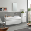 Умивальник на стільницю VILLEROY & BOCH LOOP & FRIENDS 58х38 см в комплекті з донним клапаном та підставкою (51540001) (Сантехнічний недолив)