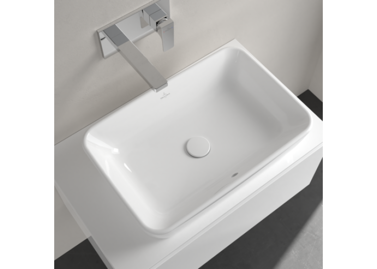 Умивальник на стільницю прямокутний Villeroy & Boch ARCHITECTURA 60х40.5 см 5A276001