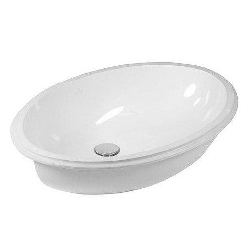 Умивальник овальний врізний під стільницю VILLEROY & BOCH EVANA 61.5х41.5 см 61440001