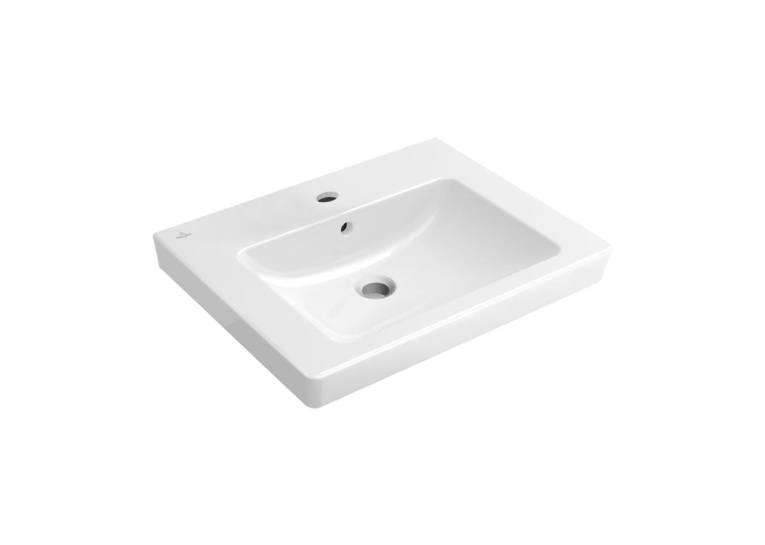 Умивальник підвісний Villeroy&Boch Subway 2.0, 60х47 см білий (71136001) (Невелика подряпина)