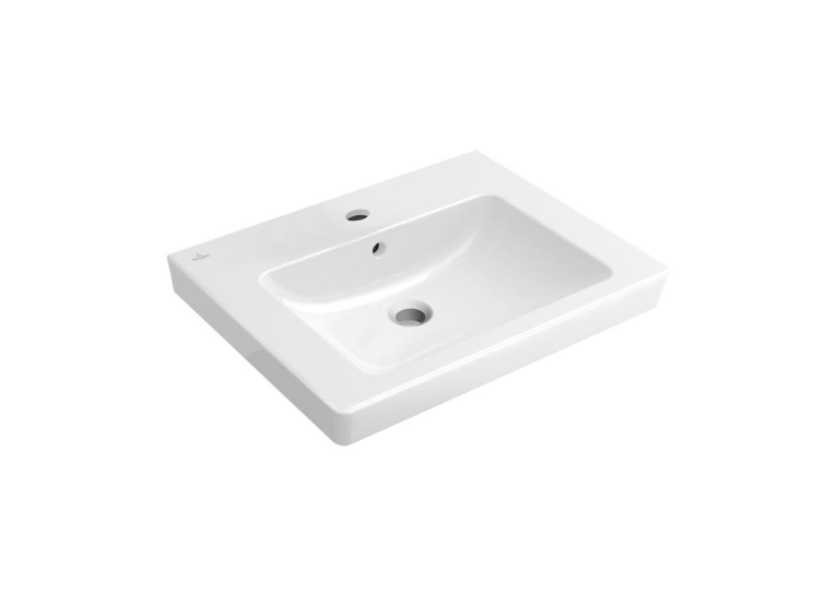 Умивальник підвісний Villeroy&Boch Subway 2.0, 60х47 см білий (71136001) (Невелика подряпина)