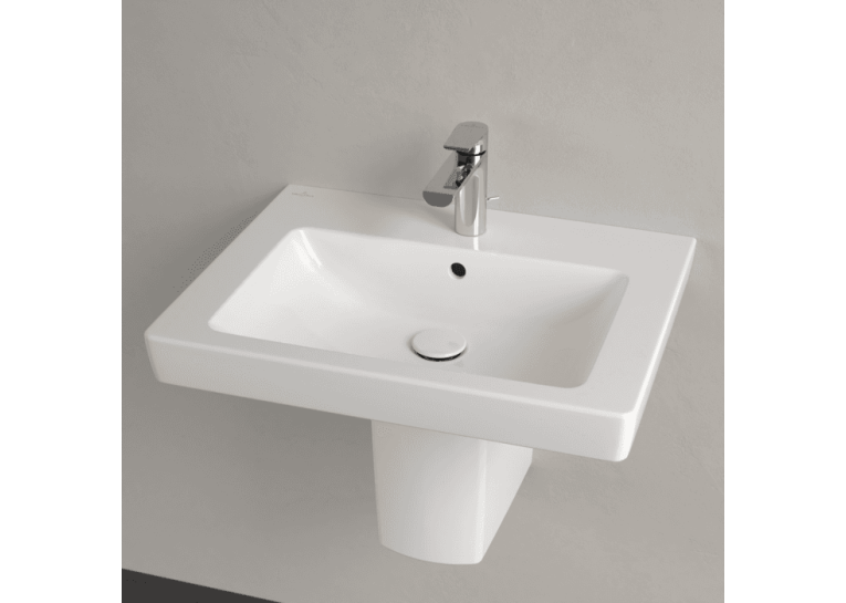 Умивальник підвісний Villeroy&Boch Subway 2.0, 60х47 см білий (71136001) (Невелика подряпина)