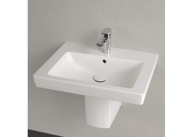 Умивальник підвісний Villeroy&Boch Subway 2.0, 60х47 см білий (71136001) (Невелика подряпина)
