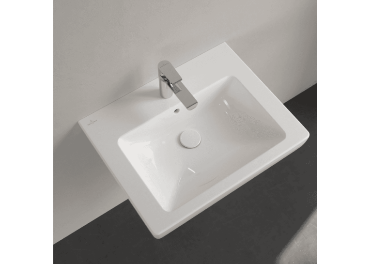 Умивальник підвісний Villeroy&Boch Subway 2.0, 60х47 см білий (71136001) (Невелика подряпина)