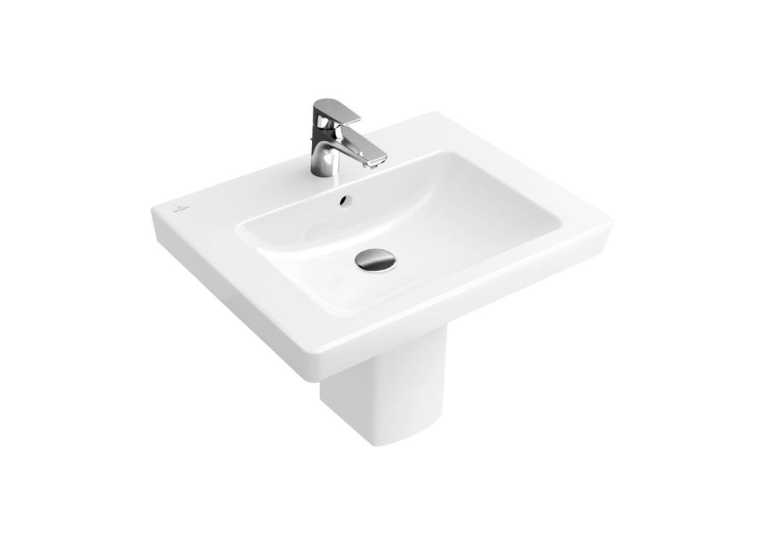 Умивальник підвісний Villeroy&Boch Subway 2.0, 60х47 см білий (71136001) (Невелика подряпина)