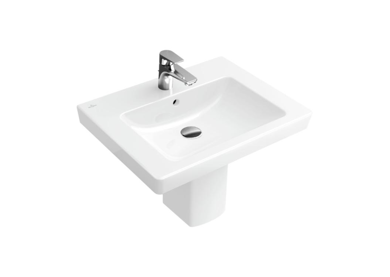 Умивальник підвісний Villeroy&Boch Subway 2.0, 60х47 см білий (71136001) (Невелика подряпина)