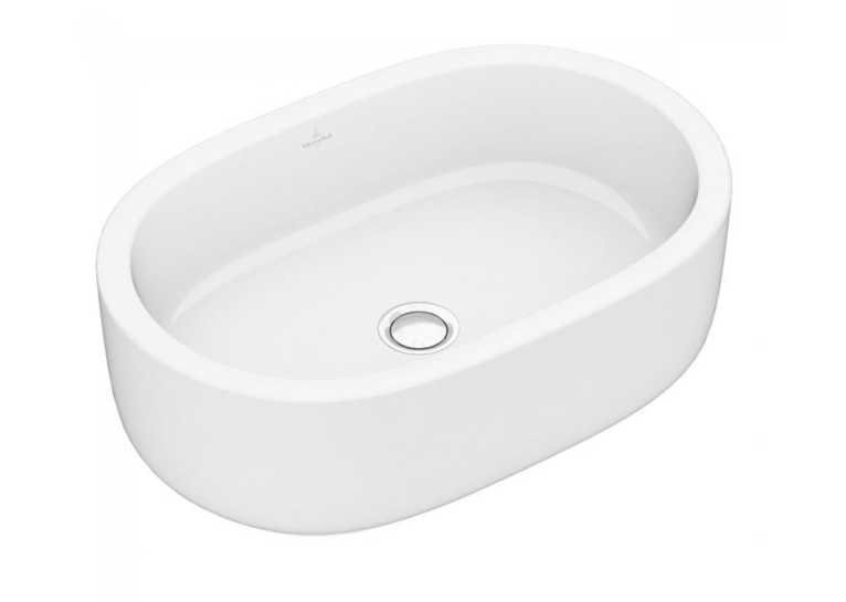 Умывальник на столешницу VILLEROY & BOCH ARCHITECTURA 60х40 см (41266001) (Повреждение правого борта)