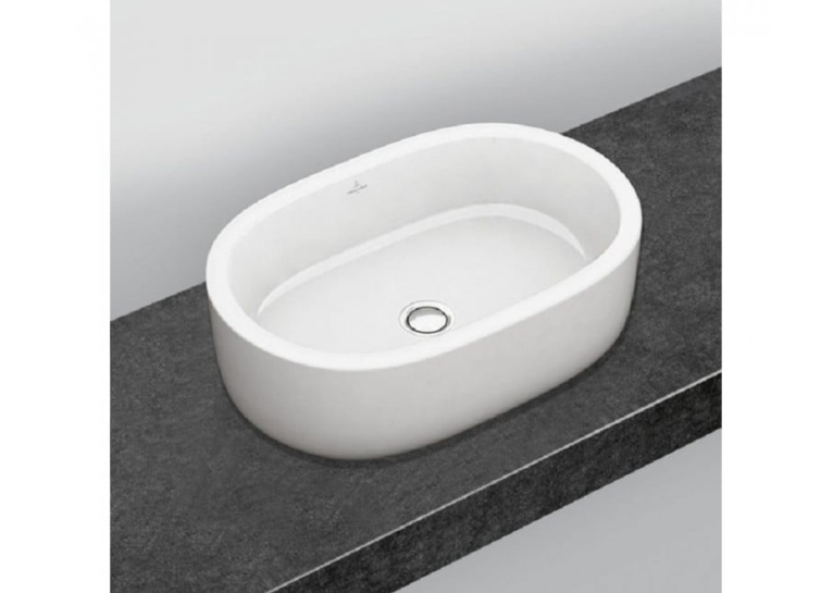 Умывальник на столешницу VILLEROY & BOCH ARCHITECTURA 60х40 см (41266001) (Повреждение правого борта)