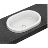 Умивальник овальний врізний в стільницю VILLEROY & BOCH ARCHITECTURA 61.5х41.5 см (41666001) (Сантехнічний недолив)