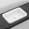 Умивальник врізний в стільницю прямокутний VILLEROY & BOCH ARCHITECTURA 61.5х41.5 см (41676001) (Пошкоджені борти)