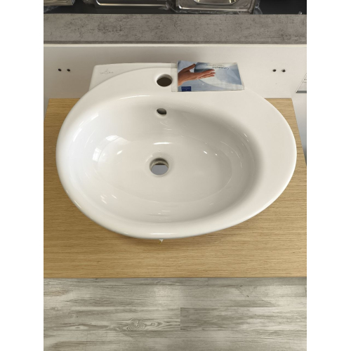 Умывальник подвесной Villeroy&Boch Aveo белый альпин 730850R1 (сантехнический недолив)