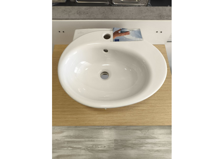 Умывальник подвесной Villeroy&Boch Aveo белый альпин 730850R1 (сантехнический недолив)