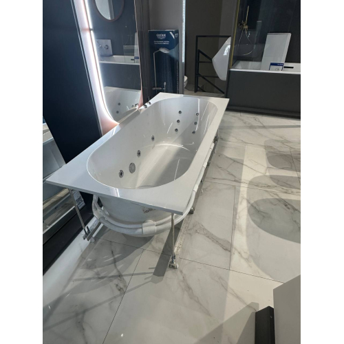 Ванна гідромасажна кварилова прямокутна VILLEROY & BOCH Libra 180x80см uBQ180LIB2V-01Gidro