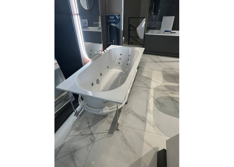 Ванна гідромасажна кварилова прямокутна VILLEROY & BOCH Libra 180x80см uBQ180LIB2V-01Gidro