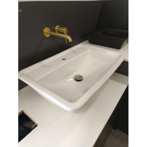 Умивальник врізний в стільницю прямокутний VILLEROY & BOCH LOOP & FRIENDS 67,5х45 см 51456001 (Сантехнічний недолив)