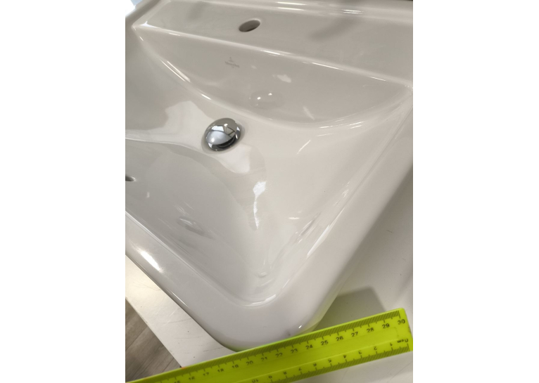 Умивальник врізний в стільницю прямокутний VILLEROY & BOCH LOOP & FRIENDS 67,5х45 см 51456001 (Сантехнічний недолив)