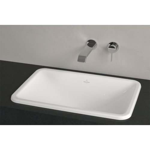 Умивальник врізний в стільницю прямокутний VILLEROY & BOCH LOOP & FRIENDS 60х40 см 61450001