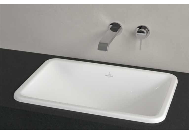 Умивальник врізний в стільницю прямокутний VILLEROY & BOCH LOOP & FRIENDS 60х40 см 61450001