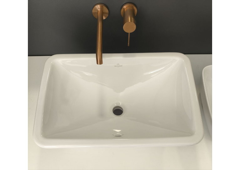 Умивальник врізний в стільницю прямокутний VILLEROY & BOCH LOOP & FRIENDS 60х40 см 61450001