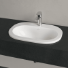 Умывальник овальный врезной в столешницу VILLEROY & BOCH O.NOVO 56х40 см (41615601) UM (Сентехнический недолив)
