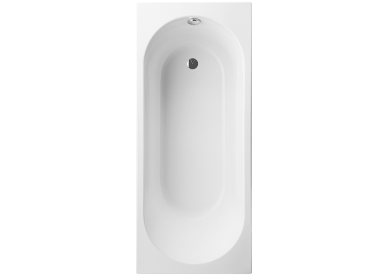 Ванна акрилова прямокутна VILLEROY&BOCH O.NOVO/CASSANDRA 170х75см uBA170CAS2V-01 (Уцінка)