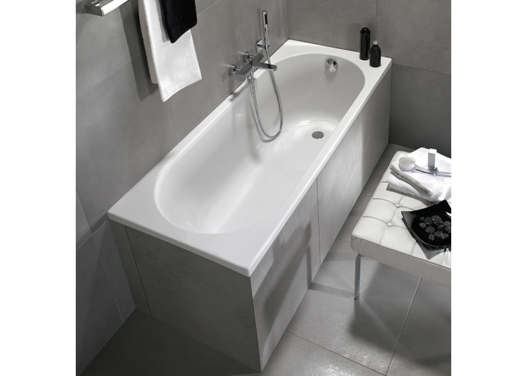 Ванна акрилова прямокутна VILLEROY&BOCH O.NOVO/CASSANDRA 170х75см uBA170CAS2V-01 (Уцінка)