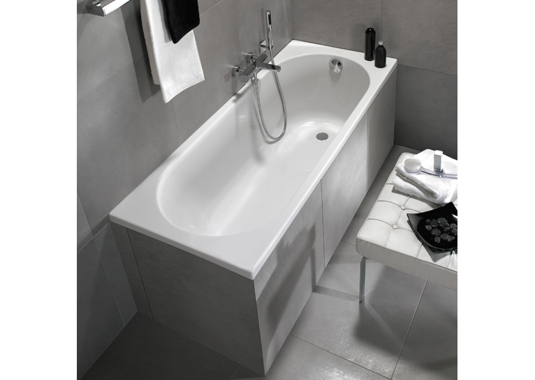 Ванна акрилова прямокутна VILLEROY&BOCH O.NOVO/CASSANDRA 170х75см uBA170CAS2V-01 (Уцінка)