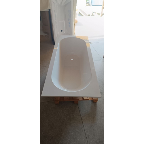 Ванна кварилова прямокутна VILLEROY & BOCH Oberon 180x80см UBQ180OBE2V-01 + ніжки U99740000
