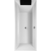 Ванна кварилова прямокутна VILLEROY&BOCH SQUARO 170*75см, в комплекті з ніжками, UBQ170SQR2V-01