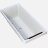 Ванна кварилова прямокутна VILLEROY&BOCH SQUARO 170*75см, в комплекті з ніжками, UBQ170SQR2V-01