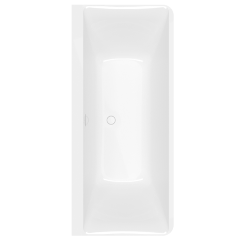 Ванна пристінна кварилова VILLEROY & BOCH SUBWAY 3.0 180x80см UBQ180SBW9CS00V-01