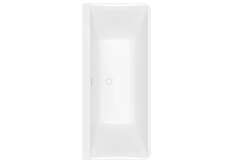 Ванна пристінна кварилова VILLEROY & BOCH SUBWAY 3.0 180x80см UBQ180SBW9CS00V-01