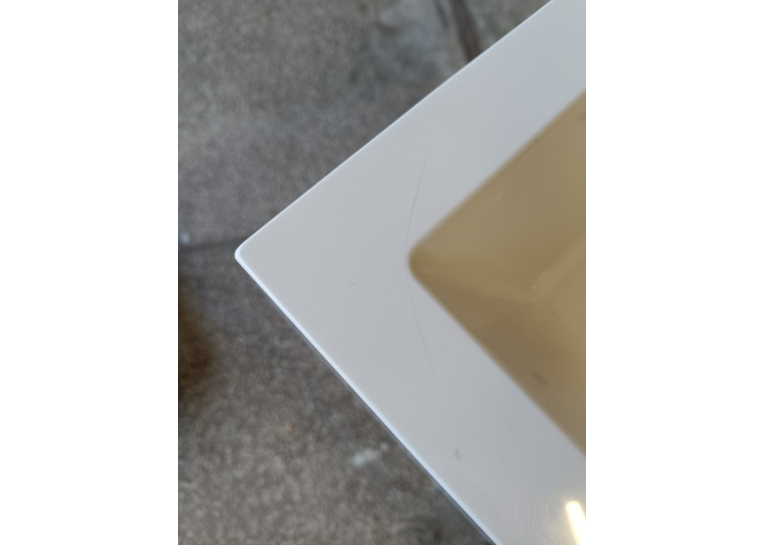 Ванна кварилова прямокутна VILLEROY&BOCH SQUARO 180*80см UBQ180SQR2V-01U (Уцінений товар)