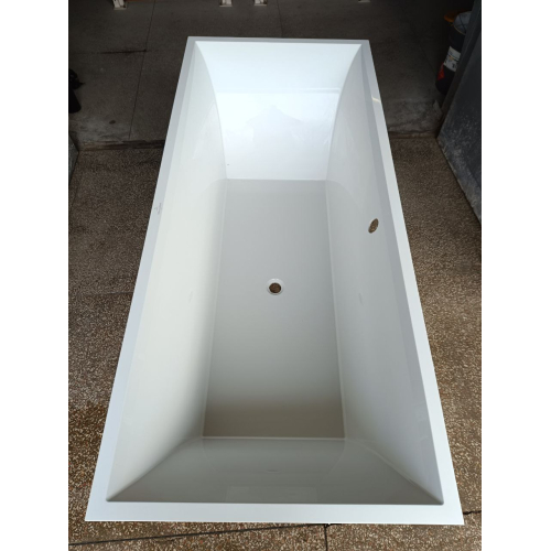 Ванна кварилова прямокутна VILLEROY&BOCH SQUARO 180*80см, в комплекті з ніжками, UBQ180SQR2V-01