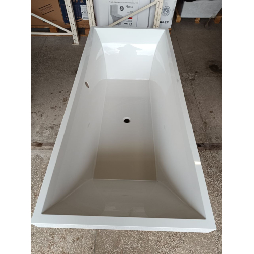 Ванна кварилова прямокутна VILLEROY&BOCH SQUARO 180*80см, в комплекті з ніжками, UBQ180SQR2V-01