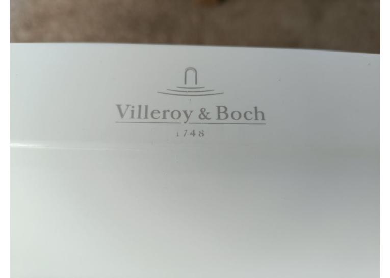 Ванна кварилова прямокутна VILLEROY&BOCH SQUARO 180*80см, в комплекті з ніжками, UBQ180SQR2V-01