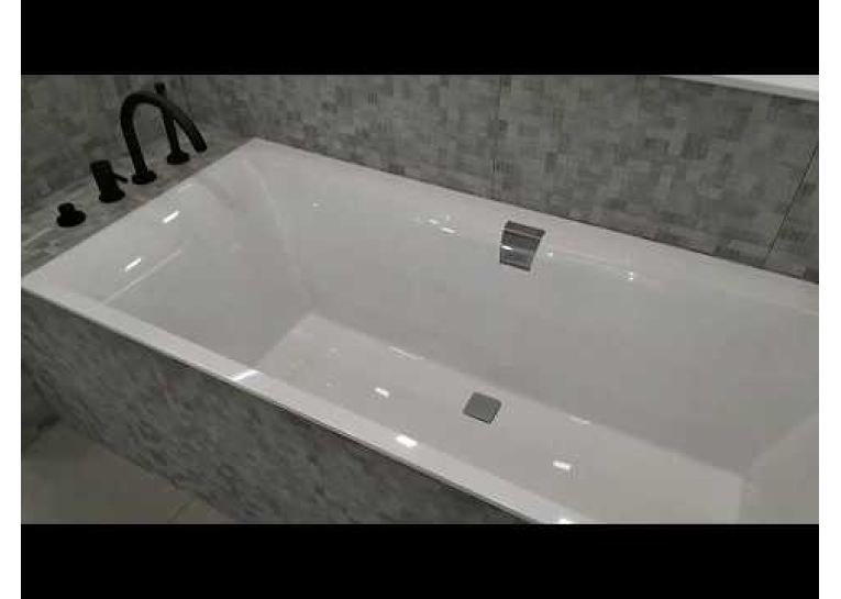 Ванна VILLEROY&BOCH SQUARO EDGE 12 190x90см (ніжки+комплект злив/перелив+каркас+передня панель) UBQ190SQE2DV-01 (виставковий зразок)