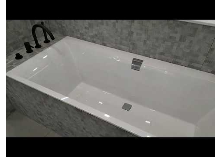Ванна VILLEROY&BOCH SQUARO EDGE 12 190x90см (ніжки+комплект злив/перелив) UBQ190SQE2DV-01