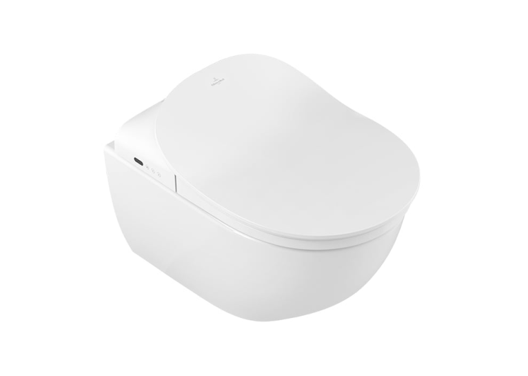 Подвесной унитаз-биде Villeroy & Boch Subway 2.0 ViClean V02EL401 + 5614R5R1